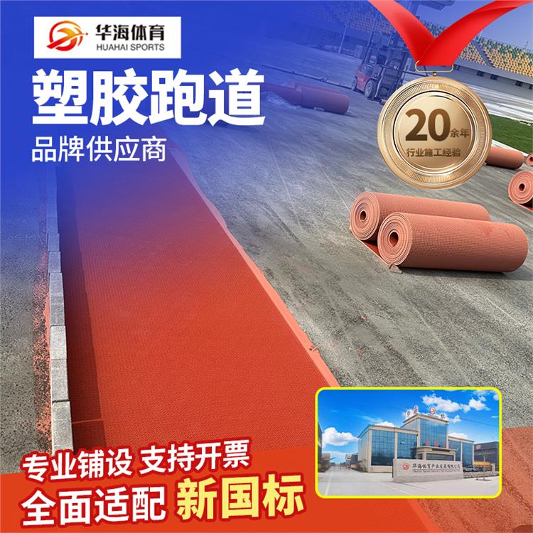 烟台市半预制跑道预制型塑胶跑道 - 一站式服务